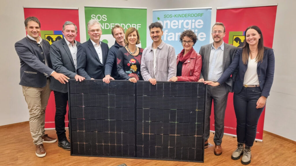 Energieschub für SOS-Kinderdörfer